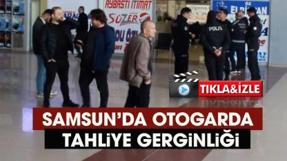 Samsun Otogarı’nda yazıhane tahliye edildi! Gerginlik çıktı