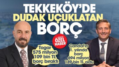 Samsun Tekkeköy Belediyesi'nde dudak uçuklatan borç