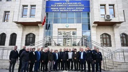 Samsun Tekkeköy ve Canik’te muhtarlarla güvenlik toplantısı