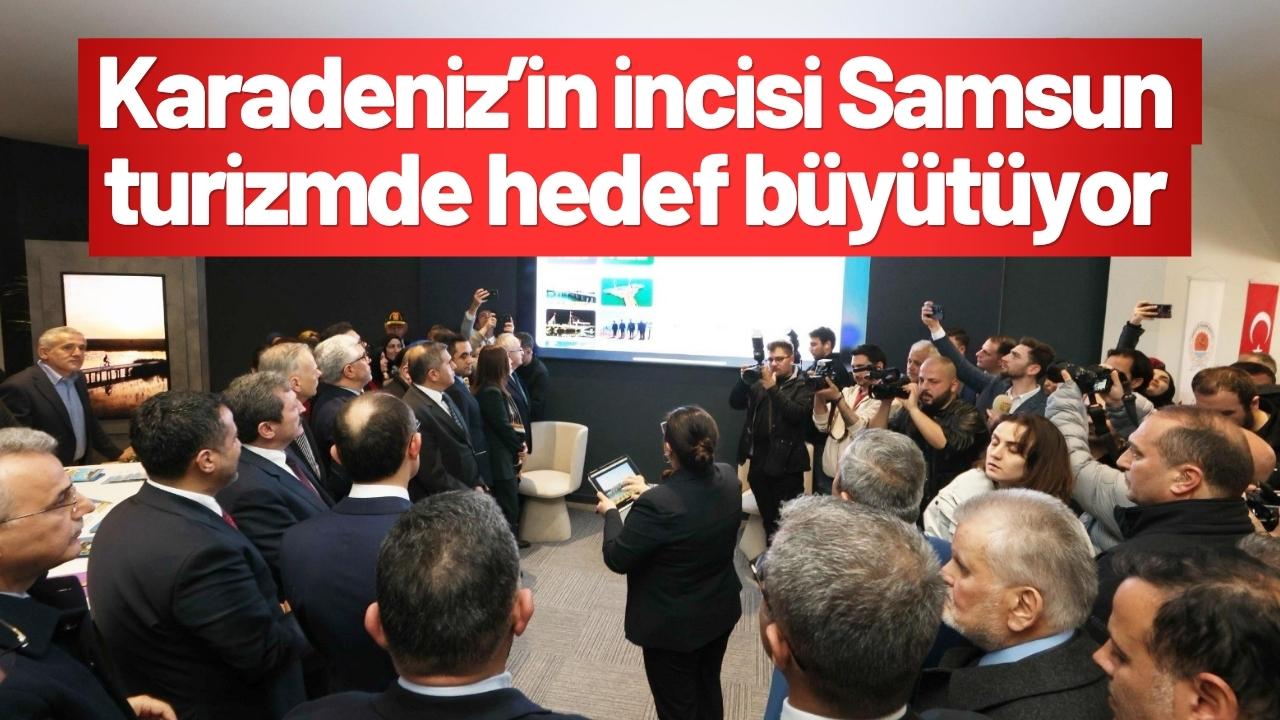 Samsun turizmde güçlü marka olma hedefinde