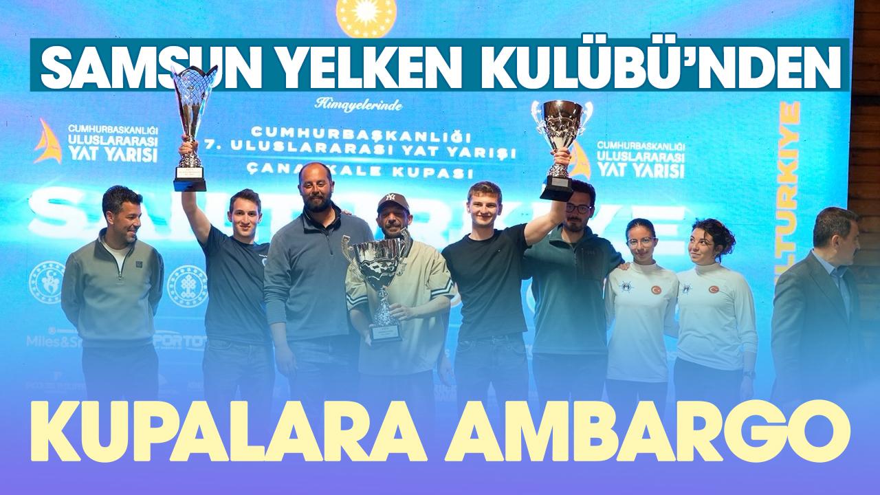 Samsun Yelken Kulübü'nde 2 şampiyonluk ve 2 ikincilik