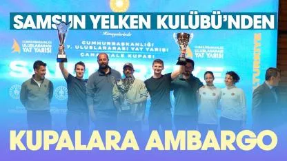 Samsun Yelken Kulübü'nde 2 şampiyonluk ve 2 ikincilik