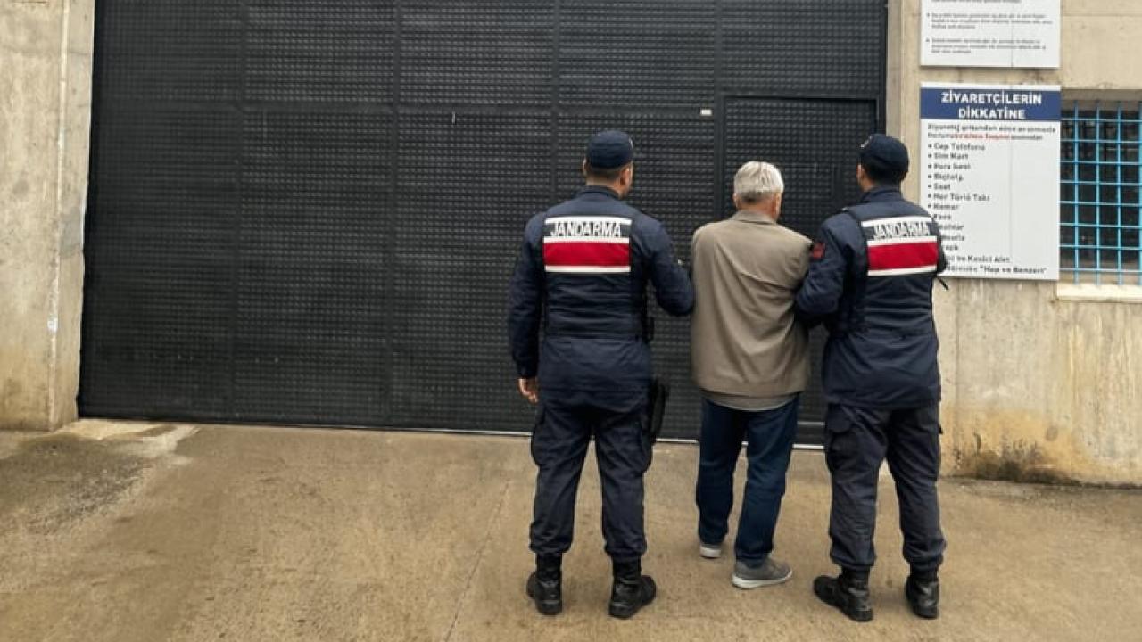 Samsun’da 34 yıl hapis cezasıyla aranıyordu! jandarma operasyonuyla yakalandı