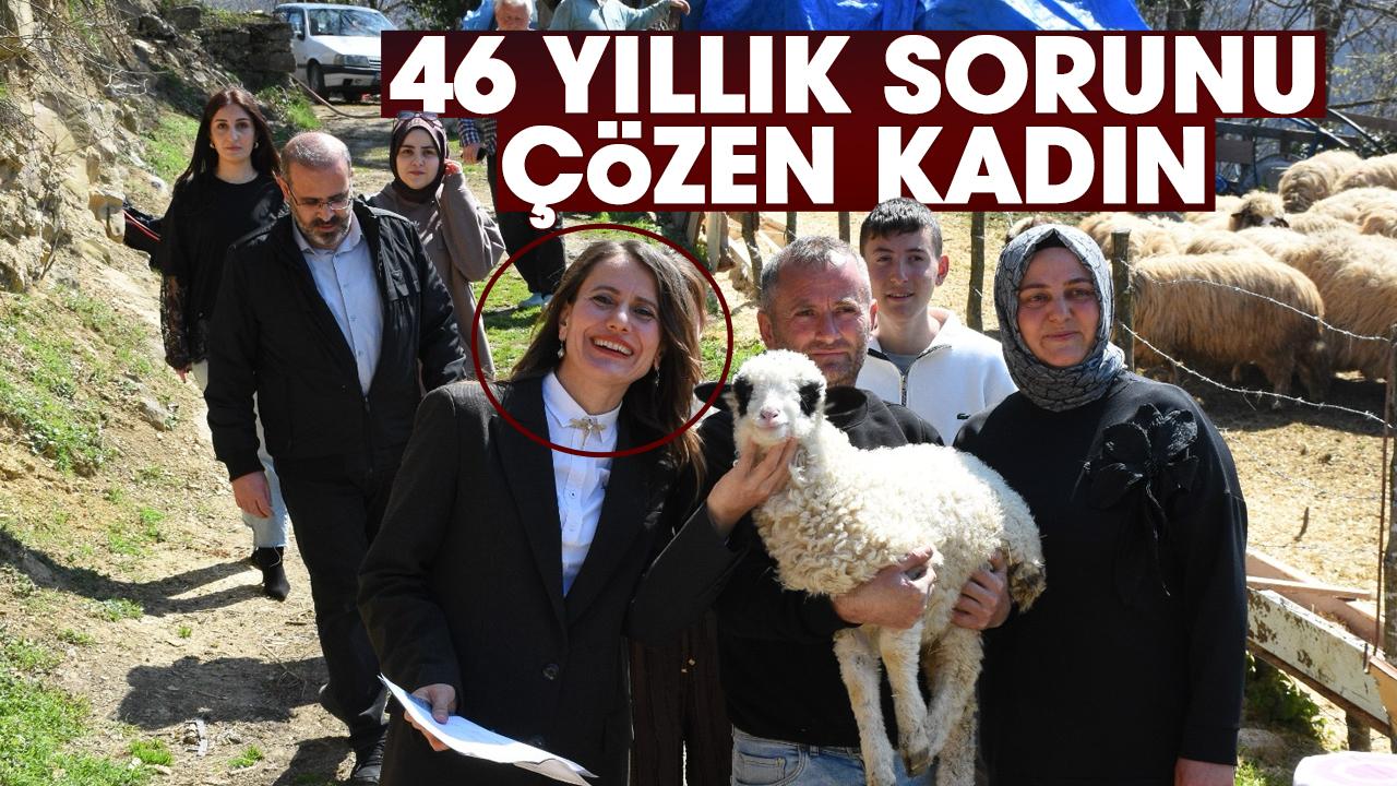 Samsun'da 46 yıllık arazi paylaşımı sorunu 28 günde çözüldü