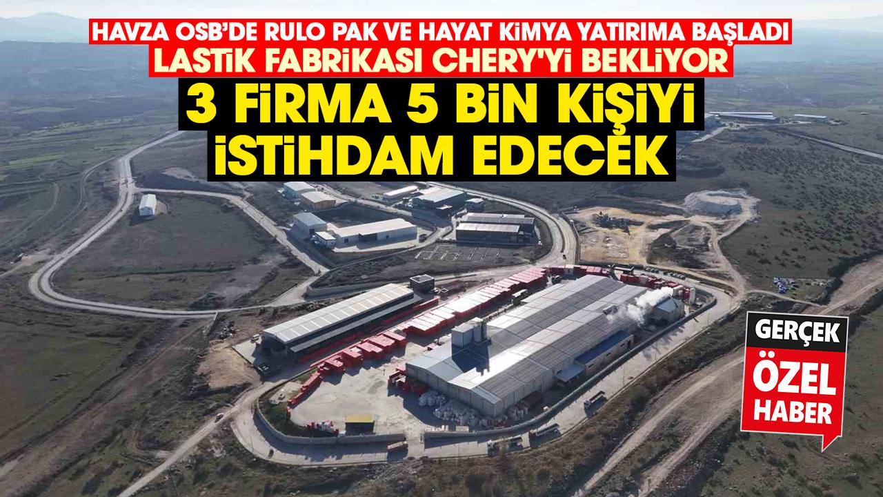 Samsun'da 5 bin kişi istihdam edilecek