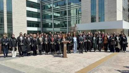 Samsun'da avukat cinayetlerine tepki