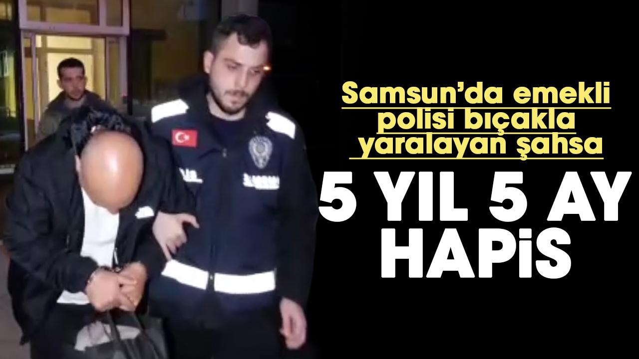 Samsun'da balıkçı barınağında emekli polisi bıçaklayan sanığa 5 yıl 5 ay hapis