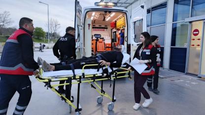 Samsun'da bıçaklı saldırı