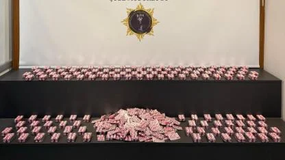 Samsun’da dev uyuşturucu operasyonu: 15 bin 750 hap ele geçirildi