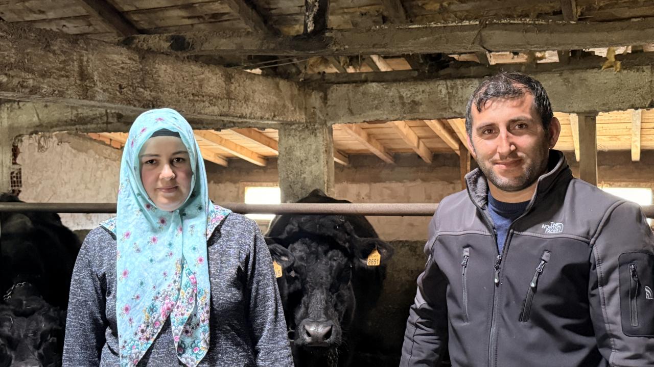 Samsun’da devlet desteğiyle sürüsünü büyüttü