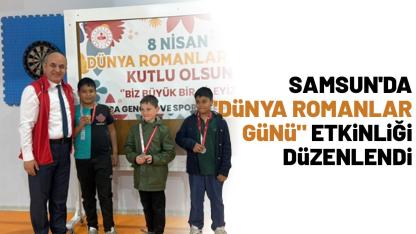 Samsun'da "Dünya Romanlar Günü" etkinliği düzenlendi