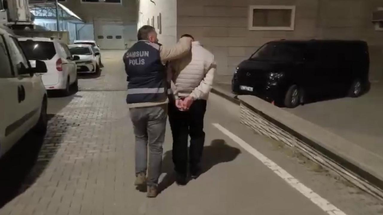 Samsun'da firari hükümlü yakalandı!