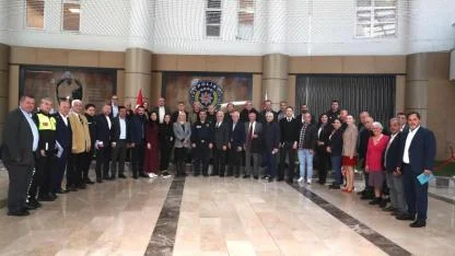 Samsun'da İlkadımlı muhtarlarla güvenlik önlemleri masaya yatırıldı