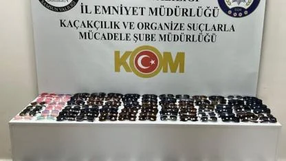 Samsun'da kaçak güneş gözlüğü operasyonu!