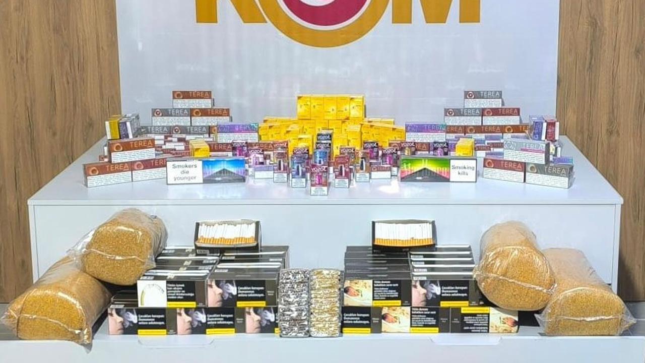 Samsun’da kaçak tütün operasyonu
