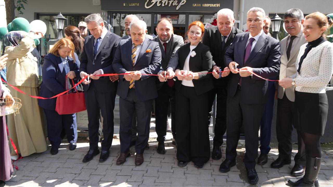 Samsun'da kadın kooperatifi kafe-restoran açtı!