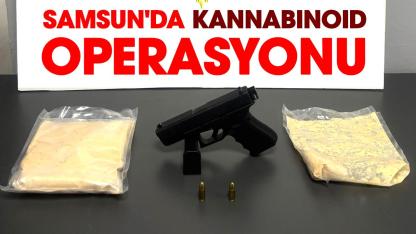 Samsun'da kannabinoid operasyonu