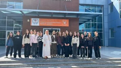 Samsun'da öğrenciler Hz. Muhammed'i andı