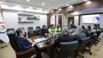 Samsun'da okul çevrelerinde trafik güvenliği artıyor