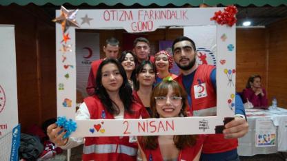 Samsun’da otizm farkındalık günü kutlandı