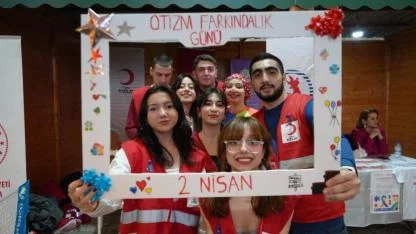 Samsun’da otizm farkındalık günü kutlandı