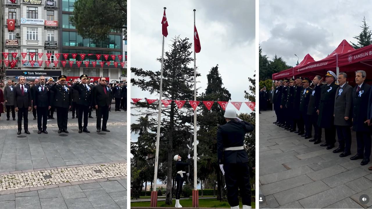 Samsun’da Polis Teşkilatı'nın 181. yılı coşkuyla kutlandı