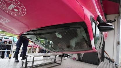 Samsun'da  simülasyon aracına yoğun ilgi