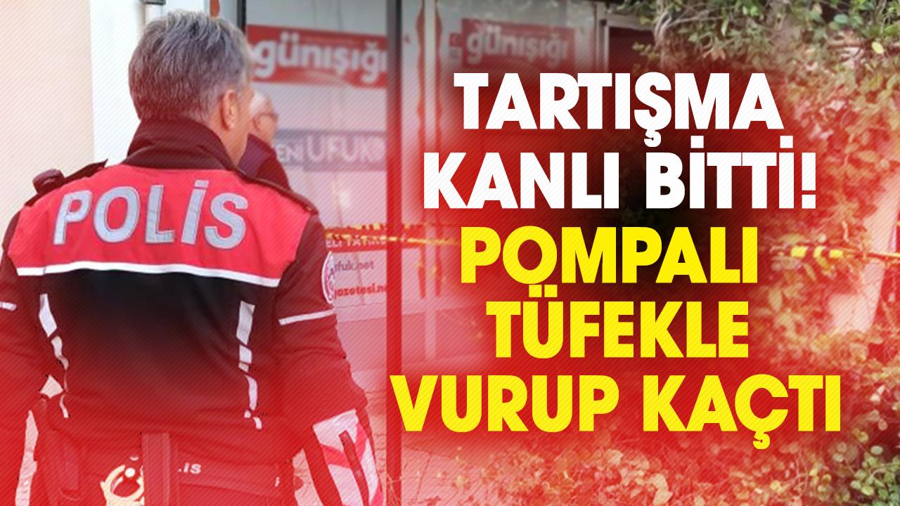 Samsun’da tartışma kanlı bitti! Pompalı tüfekle vurup kaçtı