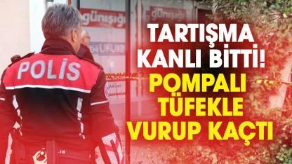 Samsun’da tartışma kanlı bitti! Pompalı tüfekle vurup kaçtı