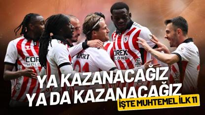 Samsunspor, Alanyaspor'a konuk oluyor İşte muhtemel ilk 11