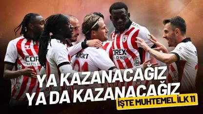 Samsunspor, Alanyaspor'a konuk oluyor İşte muhtemel ilk 11