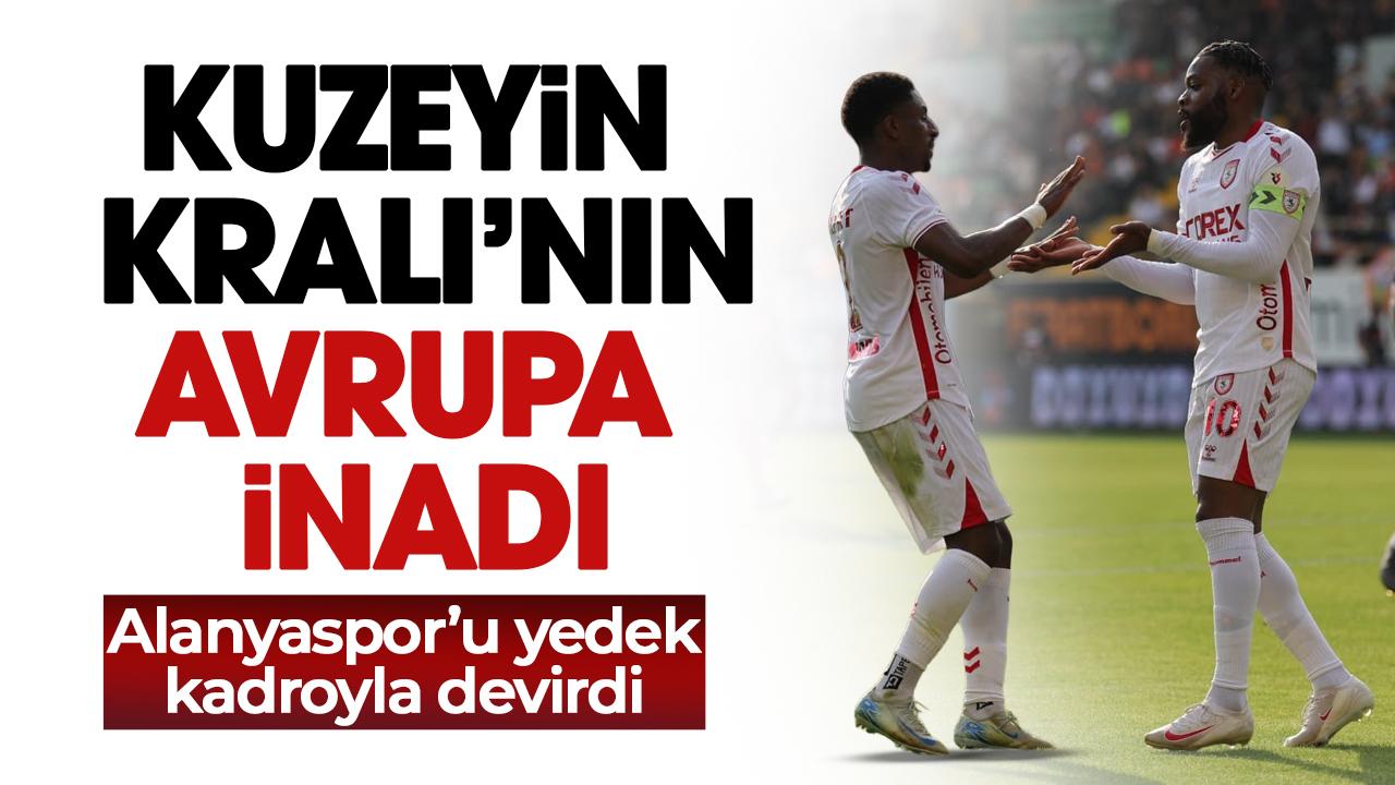Samsunspor, Alanyaspor'u ilk kez yendi