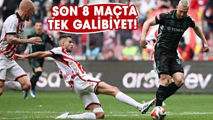 Samsunspor deplasmanda zorlanıyor