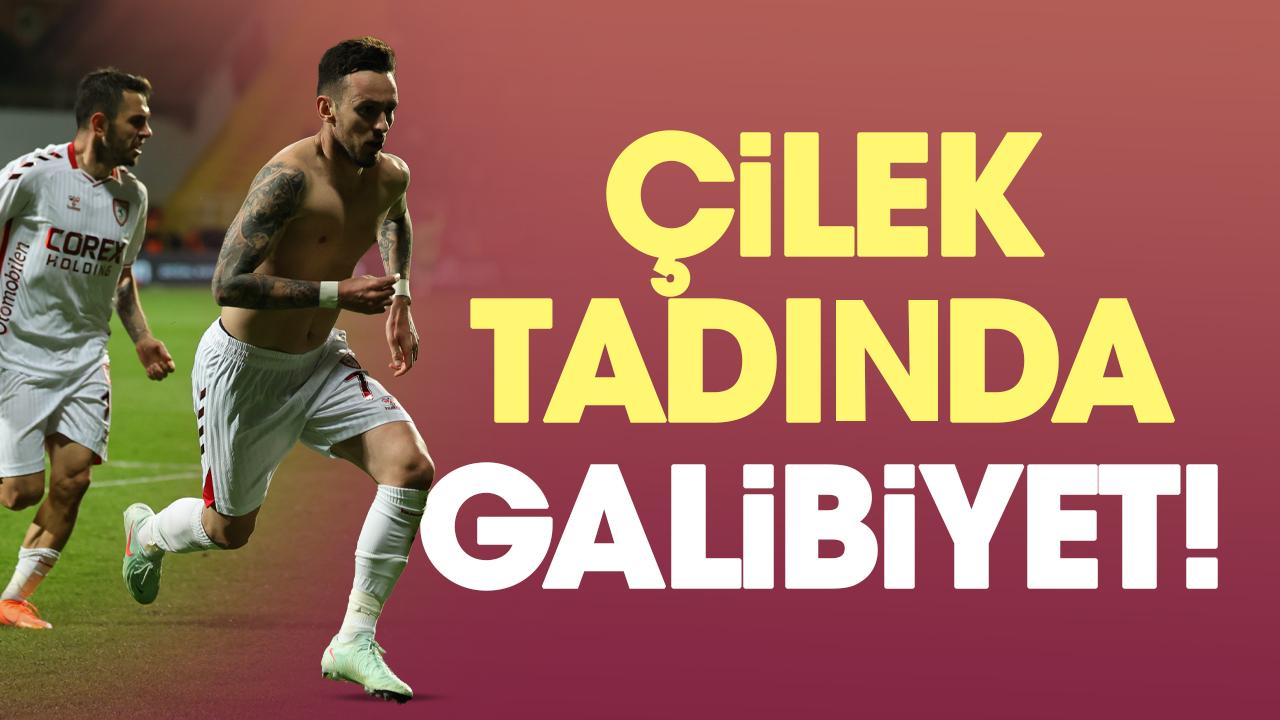 Samsunspor, Eyüpspor'u geriden gelerek mağlup etti