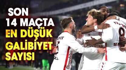 Samsunspor son 14 haftada en az kazanan üç takımdan biri oldu