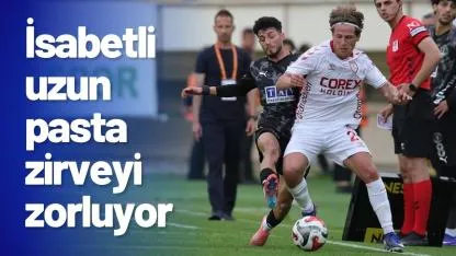Samsunspor Süper Lig'de isabetli uzun pasta üçüncü sırada