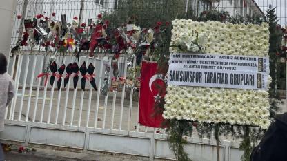 Samsunspor taraftar gruplarından örnek davranış