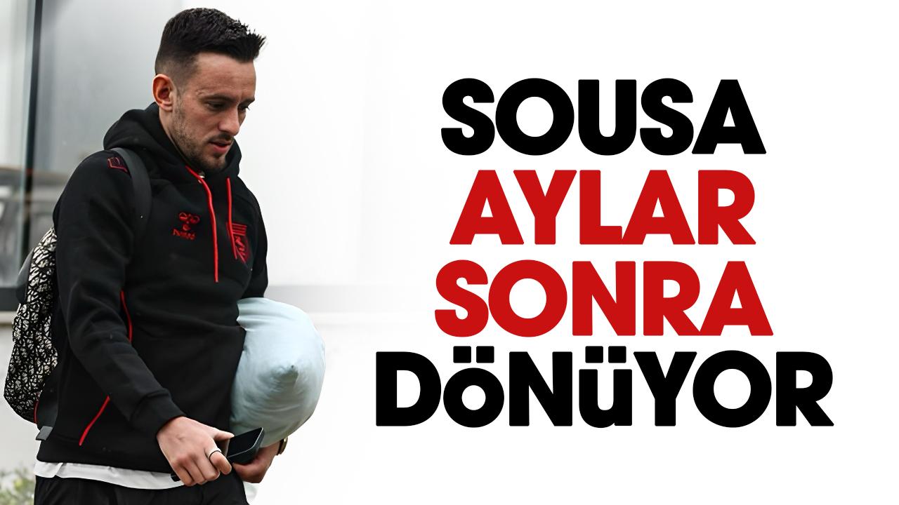Samsunspor'da Afonso Sousa Çaykur Rizespor maçıyla geri dönüyor
