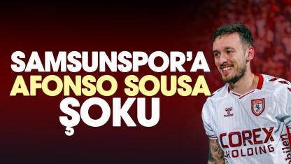 Samsunspor'da Afonso Sousa şoku!