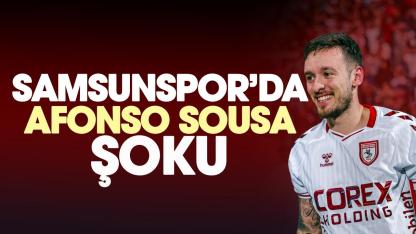 Samsunspor'da Afonso Sousa şoku!