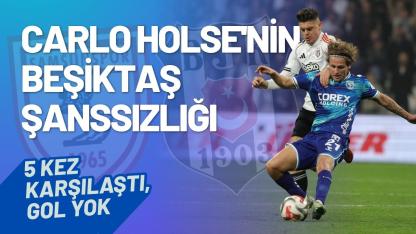 Samsunspor'da Carlo Holse Beşiktaş'ı gözüne kestirdi