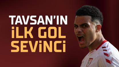 Samsunspor'da Elayis Tavsan ilk golünü Alanyaspor'a attı