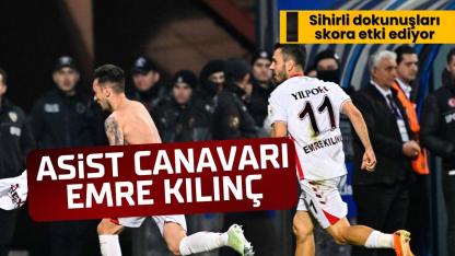 Samsunspor'da Emre Kılınç sakatlık sonrası 3 maçta 2 asist yaptı