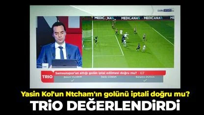 Samsunspor’da Ntcham'ın iptal edilen golüne TRİO değerlendirdi