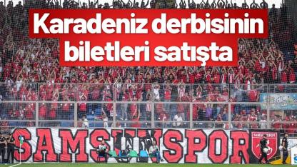 Samsunspor'un Çaykur Rizespor maçı biletleri satışa çıktı