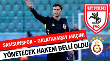 Samsunspor'un Galatasaray maçının hakemi Reşat Onur Coşkunses