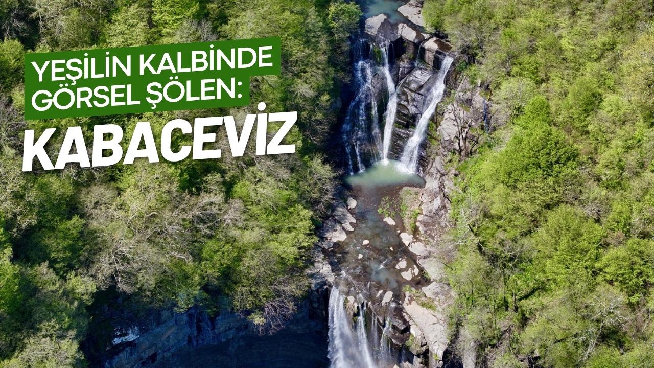 Samsun’un saklı cenneti Kabaceviz Şelaleleri