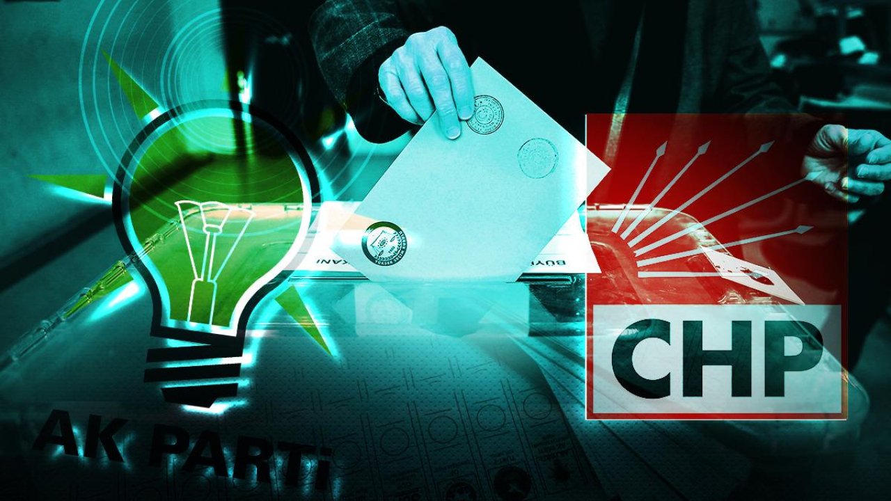 Son anket yayınlandı! Birinci partiyle ikinci parti arasında dikkat çeken fark