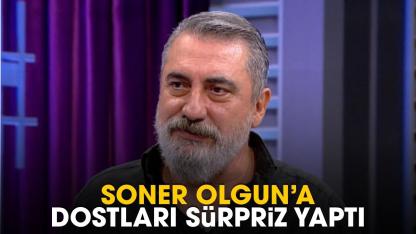 Soner Olgun'a dostları sürpriz yaptı