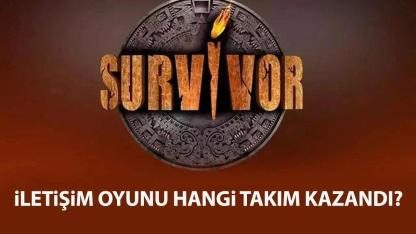 Survivor iletişim oyununu hangi takım kazandı?